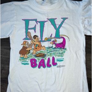 Vintage 1994 Youth Flintstones T shirt